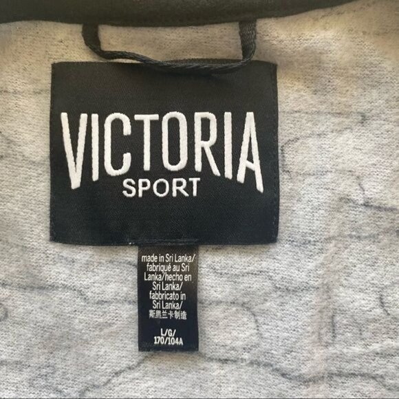 Victoria Sport Dark Camo Cropped Sweatshirt L - Picture 5 of 8